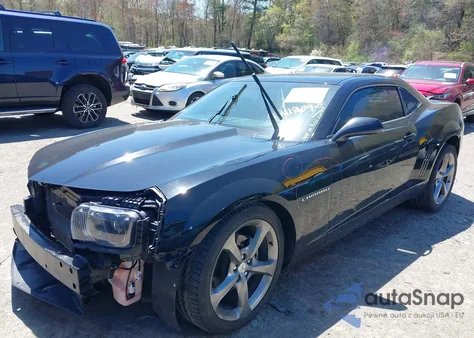 2013 Chevrolet Camaro 2Lt из США, поврежденный, VIN 2G1FC1E37D9104659